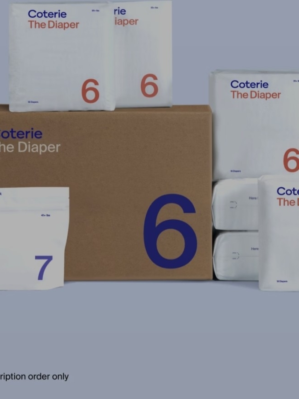 Coterie The Diaper Size 6 -